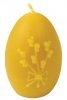 Silicone mould - egg with catkins - height 7.5 cm